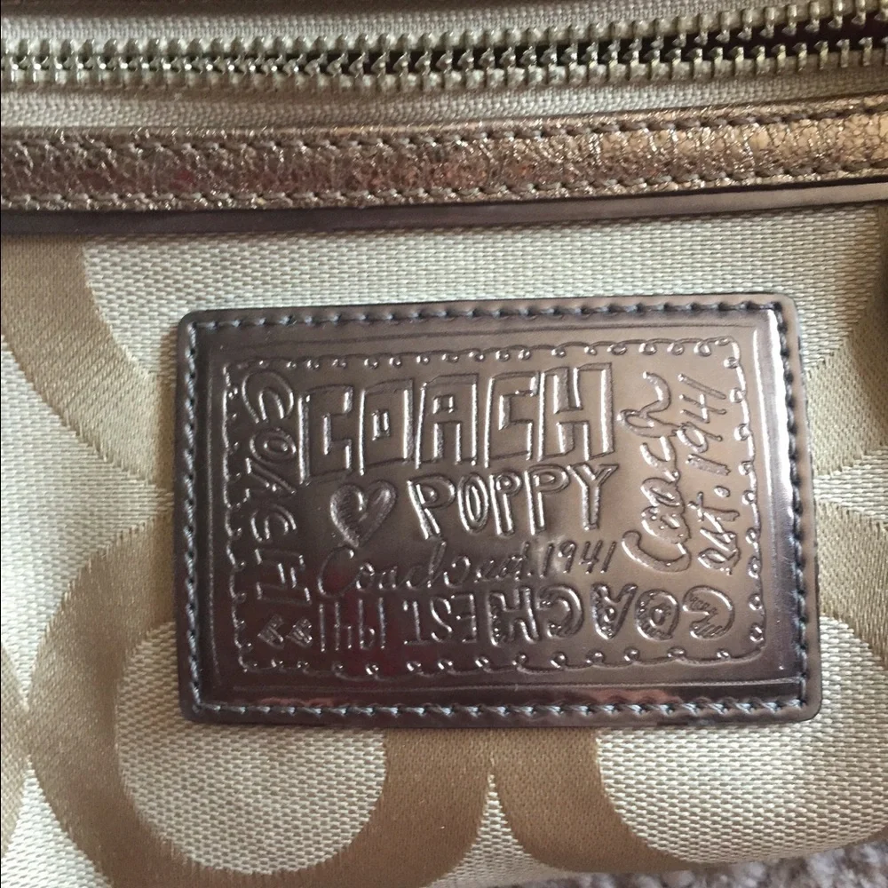 Coach Bag (authentic) *rare* GOLD color